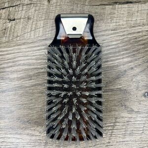 Vintage Avon Brush Shoehorn Valet Combo Set Faux Tortoise Shell Nylon Bristles